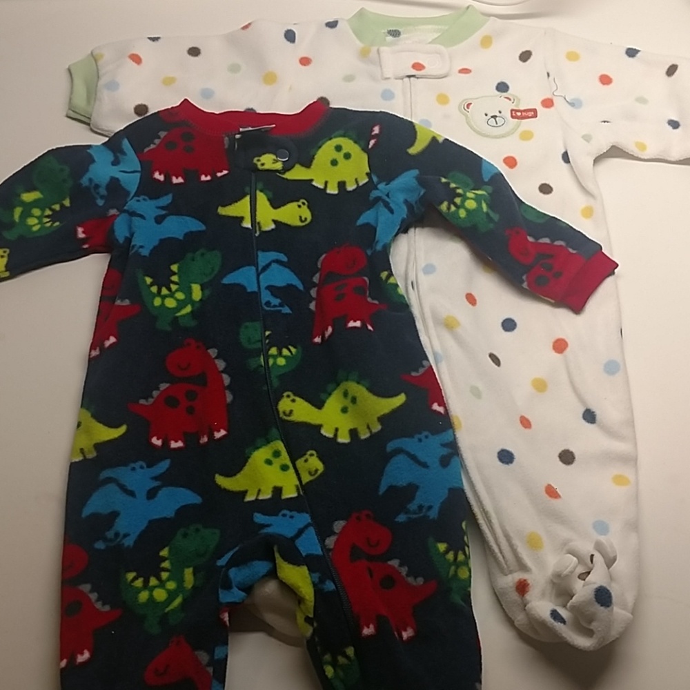 2- 0-3/3 infant sleepers